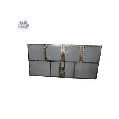 Fabricante de gelo de cubo de resfriamento por água industrial com funcionalidade automática de fabricação de gelo