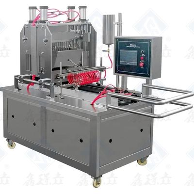 Máquina de fabricação de doces moles e duros totalmente automática com fonte de alimentação de 220 V e função de despejo