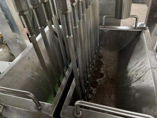 1900*900*1620mm Máquina semi-automática de depósito de goma de gelatina para produção de doces