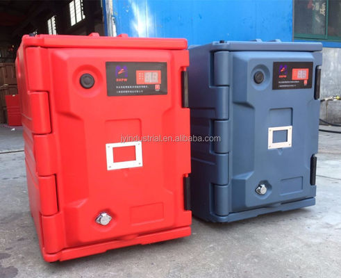 Confortável porta de panela de alimentos de carga frontal para restaurantes isolado e elétrico