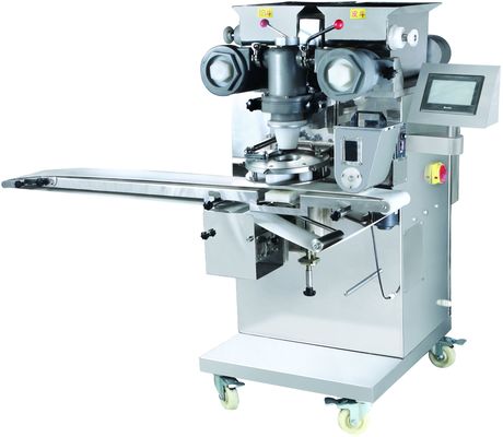 Máquinas profissionais para incrustação de enchimento duplo para bolinhos e alimentos assados