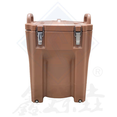 Refrigerador de bebidas de barril redondo portátil isolado para armário de aquecimento de alimentos