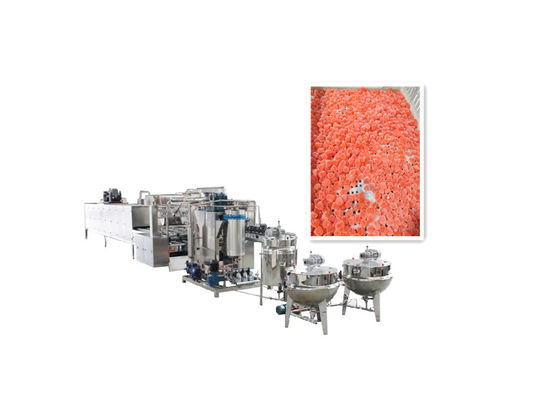 Máquinas de enchimento de doces para produção industrial automática de doces