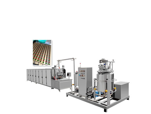 Máquinas de enchimento de doces para produção industrial automática de doces