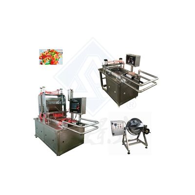Máquina de bombons de goma de mirtilo de alta produtividade para produção de diversos doces moles