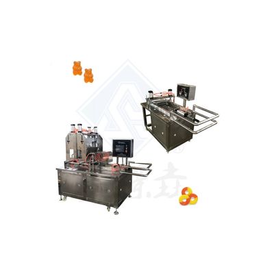 Máquina de bombons de goma de mirtilo de alta produtividade para produção de diversos doces moles