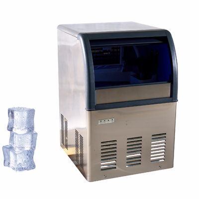 Máquina de fabricação de cubos de gelo comercial 5000kg Compressor automático de arrefecimento de ar Sanyo