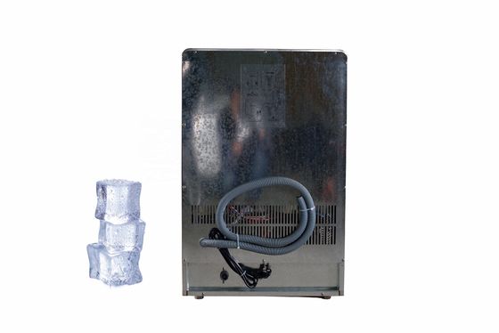 Máquina de fabricação de cubos de gelo comercial 5000kg Compressor automático de arrefecimento de ar Sanyo