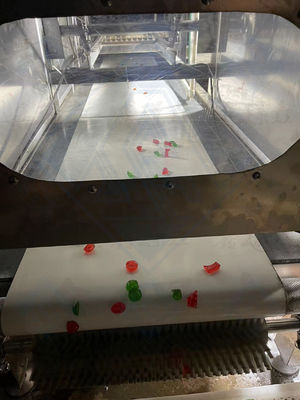 Máquina avançada de fabricação de doces duros de geléia pectina para doces de urso doce