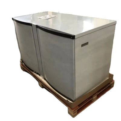 1230x930x1940mm Máquina de fabricação de cubos de gelo comercial com arrefecimento por ar ou água