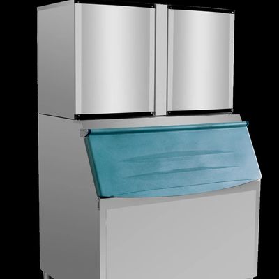 1230x930x1940mm Máquina de fabricação de cubos de gelo comercial com arrefecimento por ar ou água