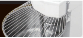 Fabricante de massa Comercial de baixo ruído Misturador em espiral de aço inoxidável de velocidade dupla / única