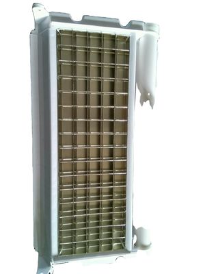 Máquina automática de fazer cubos de gelo industriais comerciais de 220 V com evaporador de gelo 9x12