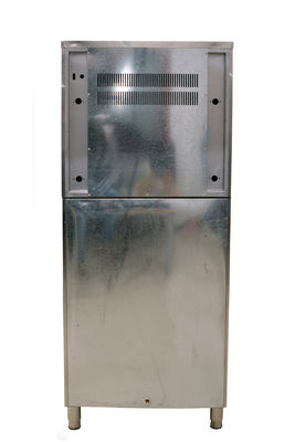 Máquina de fabricação de cubos de gelo comerciais de aço inoxidável 1000 kg/dia com função automática