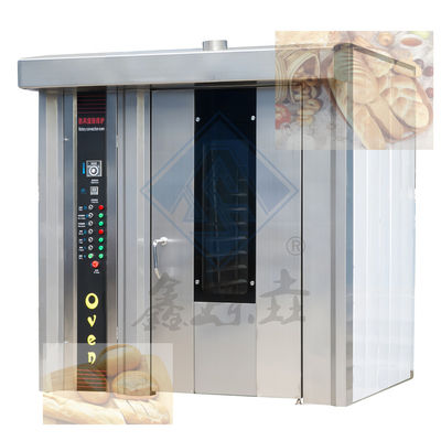 Fonte de aquecimento eléctrica/diesel/gás Forno rotativo industrial para máquina de fazer pão