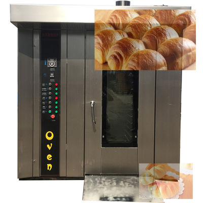 Fonte de aquecimento eléctrica/diesel/gás Forno rotativo industrial para máquina de fazer pão