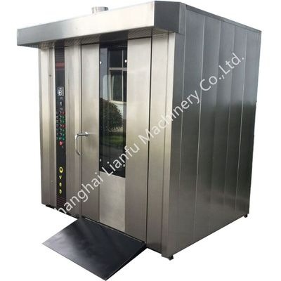 Equipamento de panificação 8 bandejas Pão Forno de panificação a gás com vapor e 16 bandejas