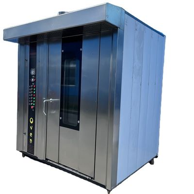 1800X2000X2200mm Forno rotativo de pão comercial totalmente automático com 1 rack
