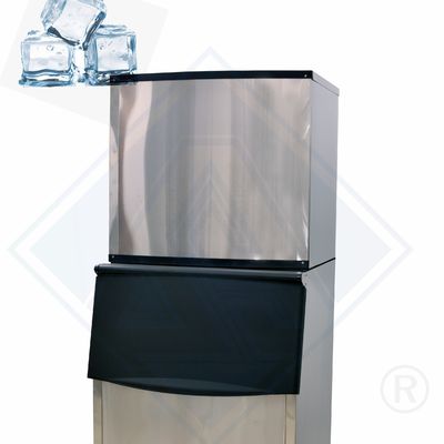 Compressor TECUMSEH 800kg Máquina de cubos de gelo comercial de alta capacidade com 22x22x22mm