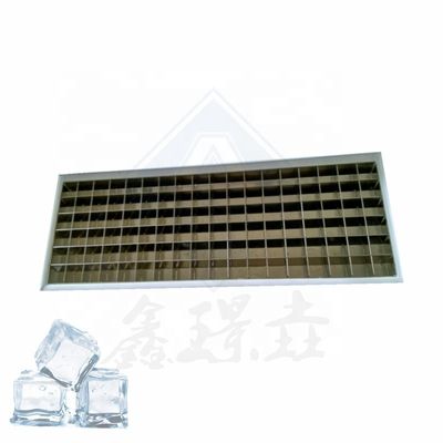 Contador máquina de gelo de cubo evaporador máquina de gelo de prata para cristal claro cubos de gelo