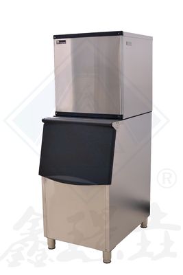 600 kg de capacidade de armazenamento de gelo Máquina de gelo em flocos para fabricação de Bingsu em ambiente comercial