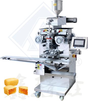 Máquina de extrusão e preenchimento de massa de aço inoxidável com automação