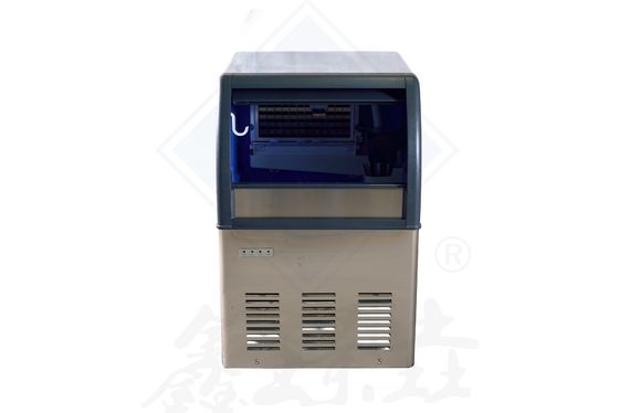 Máquina de fabricação de cubos de gelo comercial com capacidade de 54 kg/dia e produção rápida