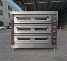 B2B Forno rotativo de alta produtividade para assar pão Pita na indústria de mineração de energia