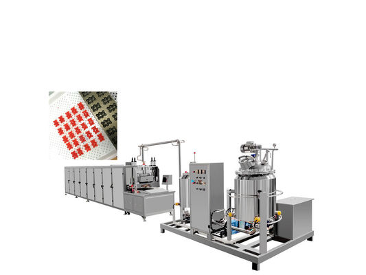 Máquina automática de fabricação de doces industrial de 150 kg/h