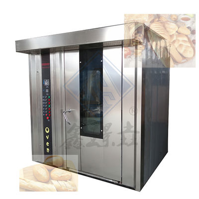 32/68 Forno rotativo de bandeja para assar pão em máquina de assar alimentos