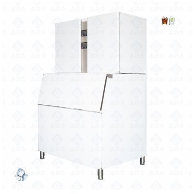 Fabricante de gelo refrigerado a ar comercial 220V Voltagem para produção de gelo em cubos