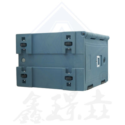 Caixa isolada de moldagem rotativa de 90L Restaurante servindo prato de esfregão para alimentos congelados