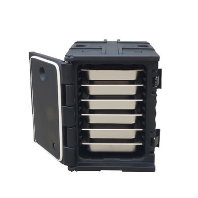 Caixa isolada de moldagem rotativa de 90L Restaurante servindo prato de esfregão para alimentos congelados