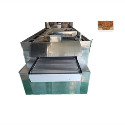 48KW/H Commercial Pão Francês Automático Cupcake Forno de túnel de gás