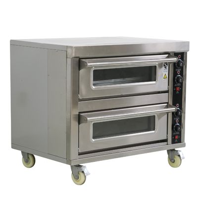Máquinas de panificação Forno de panificação de pão a gás de 3 andares para o trigo Fabricação de pão Pita