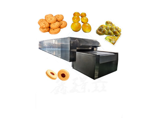 Forno de carregador de cinto de aço inoxidável para padaria Pita Pão em lojas de alimentos e bebidas