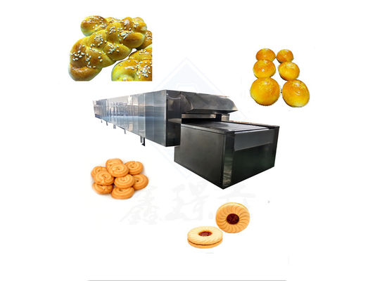 Forno de carregador de cinto de aço inoxidável para padaria Pita Pão em lojas de alimentos e bebidas