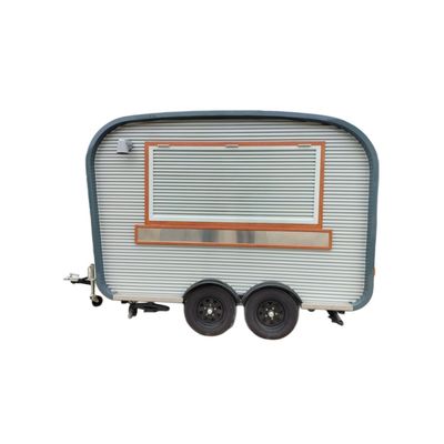 Remolque de comida para caminhão de comida móvel e carrinho de restaurante comercial