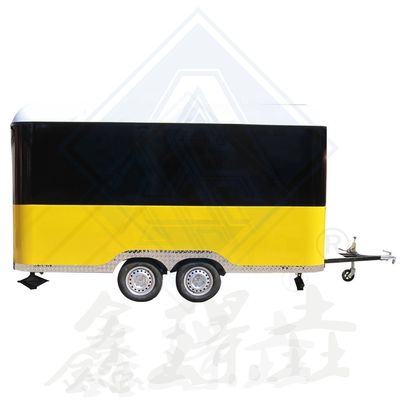 750 kg de caminhão de fast food móvel para vender lanches em qualquer momento e em qualquer lugar