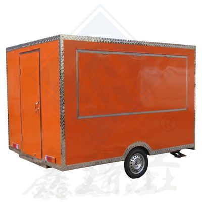 Trailers de concessão de cores personalizadas 220*160*210 Carrinhos e caminhões de venda de alimentos