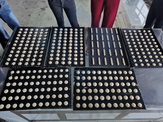 Aumente a sua produção de biscoitos com a nossa máquina semi-automática de deixar cair biscoitos