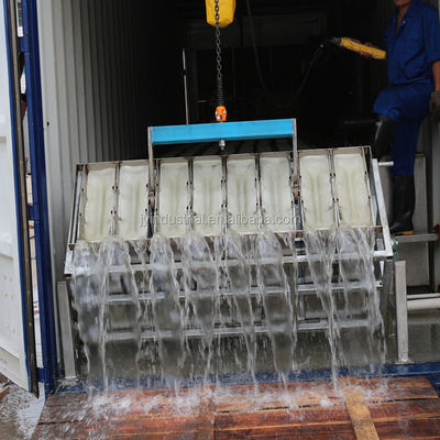 Dinamarca Danfoss válvula de expansão máquina de gelo de bloco usado para sistema de controlo de ecrã táctil