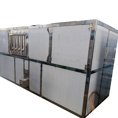 Máquina de gelo quadrada com tamanho de gelo de 29mm*29mm*22mm e capacidade diária de 5000 kg