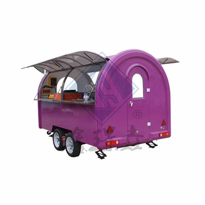 Serviço de manutenção de campo para sobremesa Queijo Biscoitos Batatas fritas Carrinho de alimentos Caminhão de comida móvel