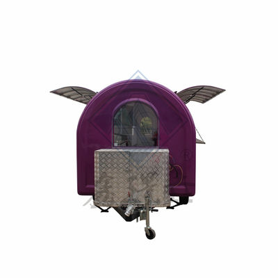 Serviço de manutenção de campo para sobremesa Queijo Biscoitos Batatas fritas Carrinho de alimentos Caminhão de comida móvel