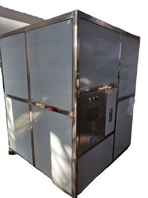Alta capacidade 2 toneladas por dia Fabricante de cubos de gelo industrial semiautomático JYC-6000P 380V