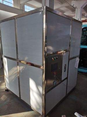 Alta capacidade 2 toneladas por dia Fabricante de cubos de gelo industrial semiautomático JYC-6000P 380V