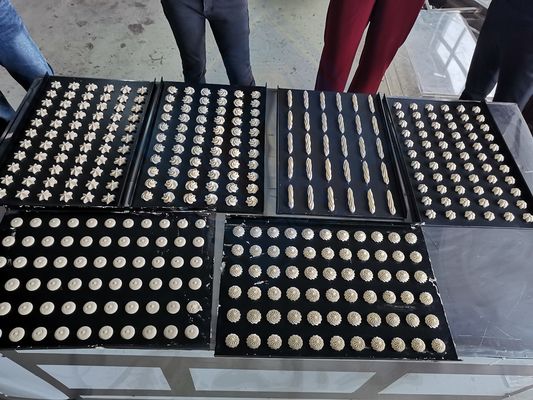 Restaurante Padaria Biscoito Equipamento de Forno Rotativo Decoração Avançada Automática de Biscoitos