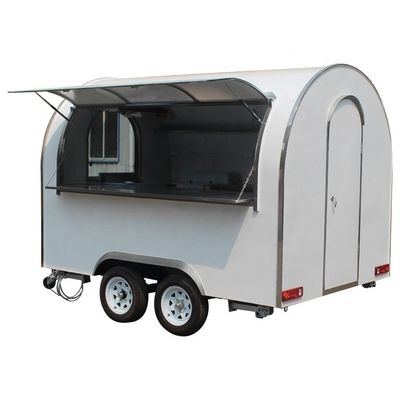 Caminhão de alimentação chinês Camper Trailer Cozinha / Loja de alimentos Caminhões móveis de gelados