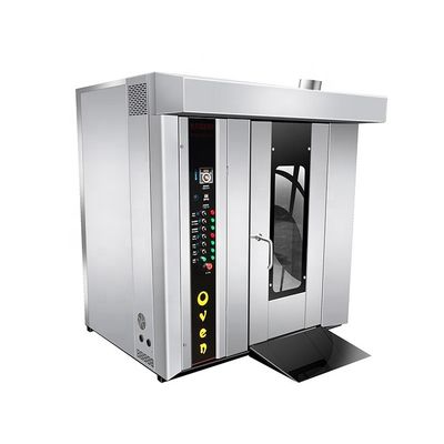 Matéria-prima Forno de panificação a gás de frutas Comercial 16 32 bandejas Fácil de operar Forno de cozinha